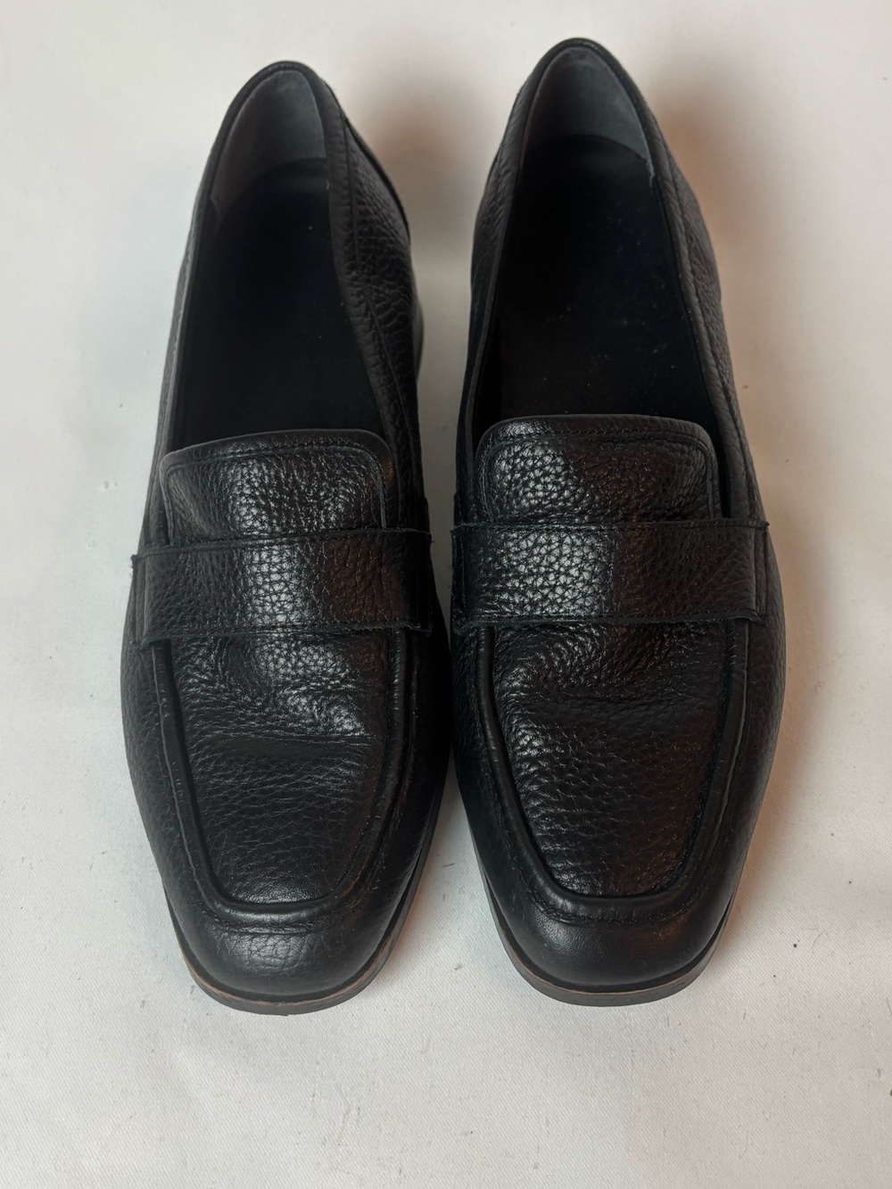 Vionic Sellah Women's Slip-on Arch Supportive Loafer Black Pebbled Leather Sz 10 - Picture 3 of 10
